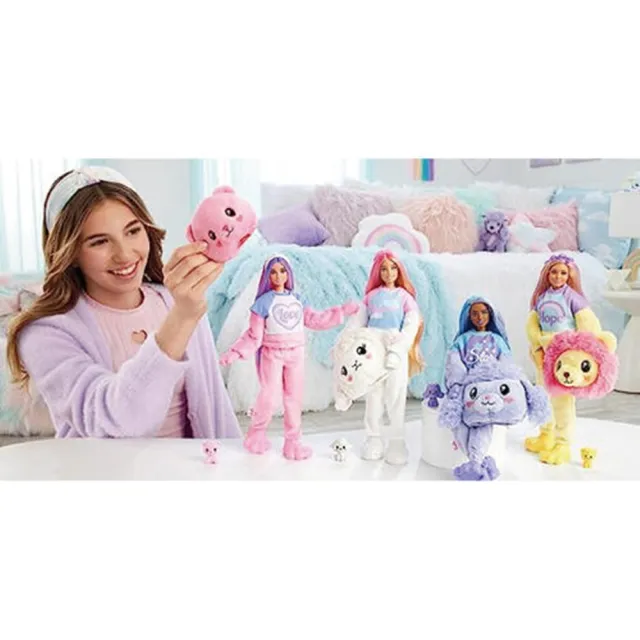 【ToysRUs 玩具反斗城】Barbie芭比 驚喜造型娃娃-療癒溫暖系列- 隨機發貨