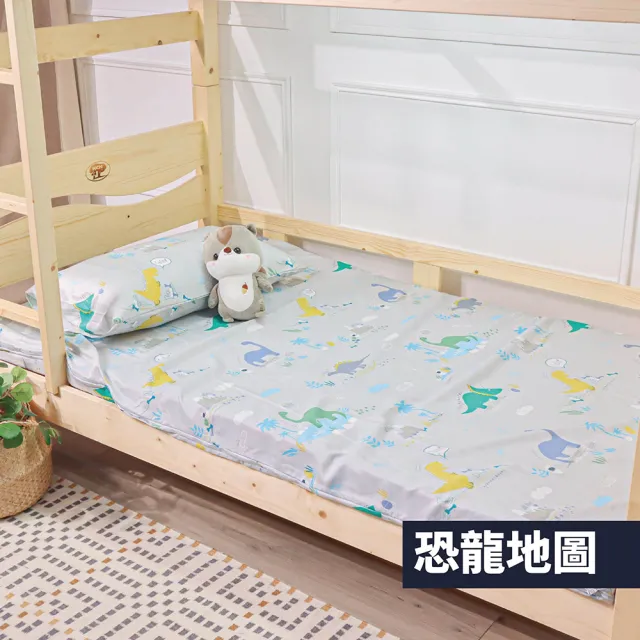 【BOSS BEDDING 小老闆寢具】旗艦3.5尺3折獨立筒床寢7件組｜學生宿舍組合(折疊床墊+枕頭+床包枕套+保潔墊共