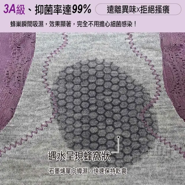 【Osun】12件組伊絲艾拉抑菌蕾絲邊超彈性大褲口中低腰石墨烯女內褲(特惠價CE455-309)