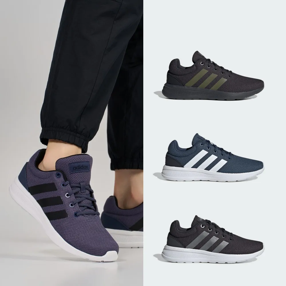 【adidas 官方旗艦】Lite Racer 2.0 & Coreracer 跑鞋 男女款(共8款)