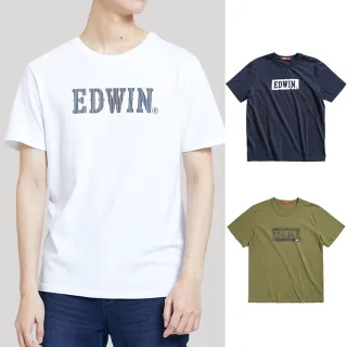 【EDWIN】男裝 網路款 純棉LOGO短袖T恤(共10款)