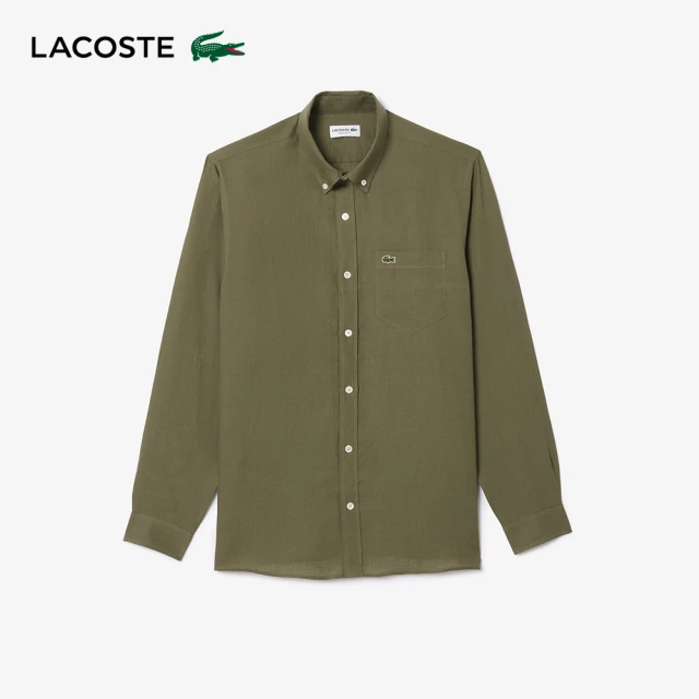 LACOSTE 男裝-快乾描圖印花運動短袖T恤(灰色) 推薦