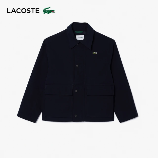 LACOSTE 男裝-快乾描圖印花運動短袖T恤(灰色) 推薦