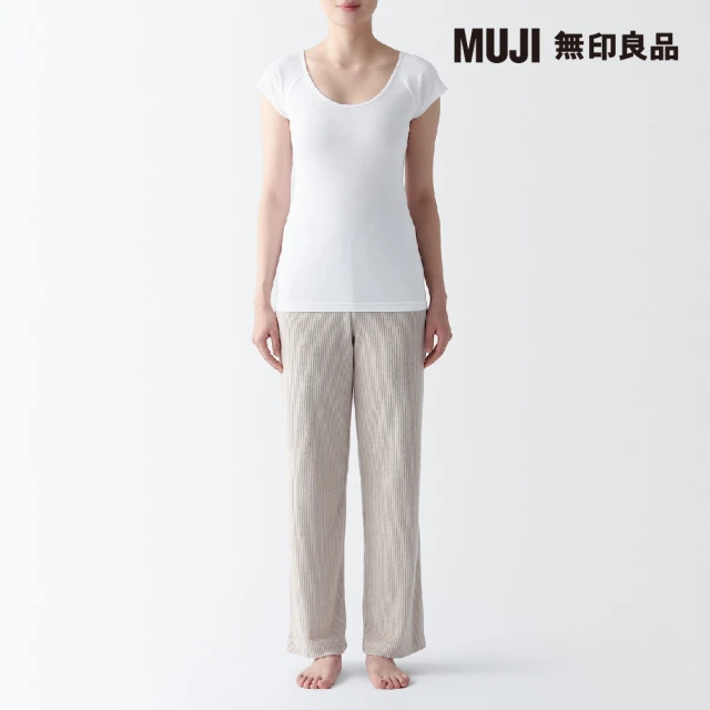 MUJI 無印良品 女羊毛可水洗中密織圓領針織衫(共7色)優