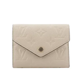 【Louis Vuitton 路易威登】Monogram VICTORINE牛皮壓印零錢袋短夾(M82344)