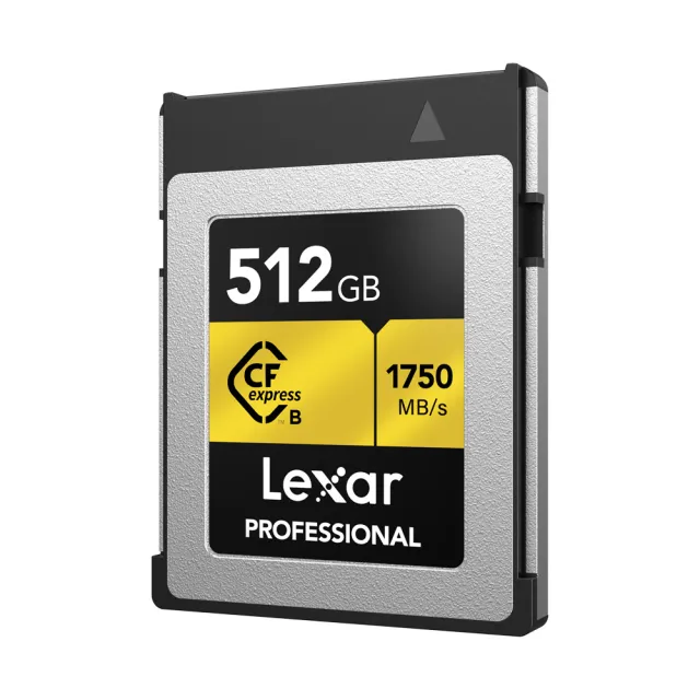 【Lexar 雷克沙】Professional CFexpress Type B Gold Series 512G記憶卡