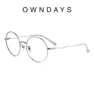 【OWNDAYS】lillybell系列 日系個性圓框金屬光學眼鏡(LB1017G-4S C4)