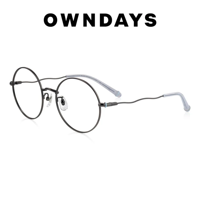 OWNDAYS lillybell系列 日系個性圓框金屬光學眼鏡(LB1017G-4S C4)