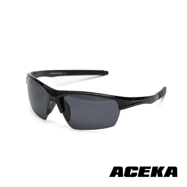 【ACEKA】台灣製墨鏡寂靜黑兒童運動太陽眼鏡(SUNSHINE 親子系列)