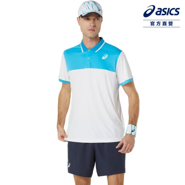 asics 亞瑟士 POLO衫 男款 海外版 網球上衣(2041A256-105)