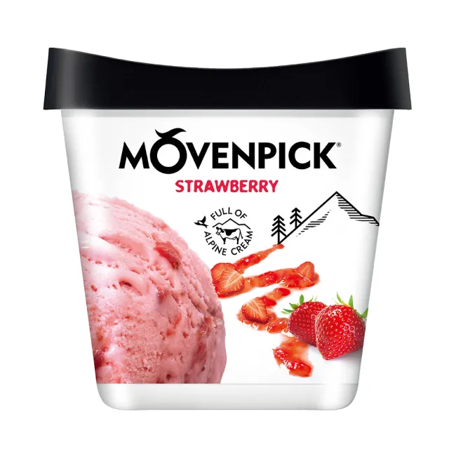 【Movenpick 莫凡彼】100%純天然500ML冰淇淋任選3盒-冷凍配送(瑞士原裝進口)