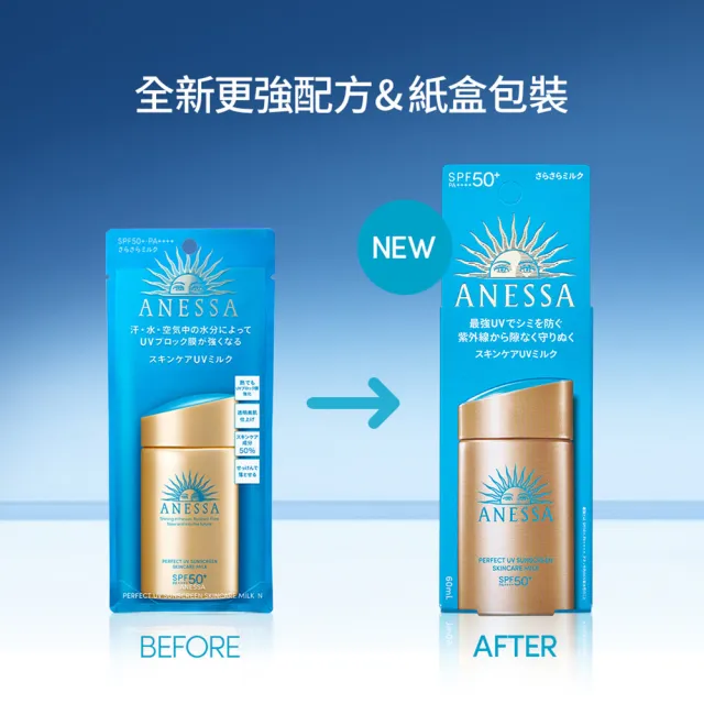 【ANESSA 安耐曬】金鑽高效防曬露NA 5X版 60ml