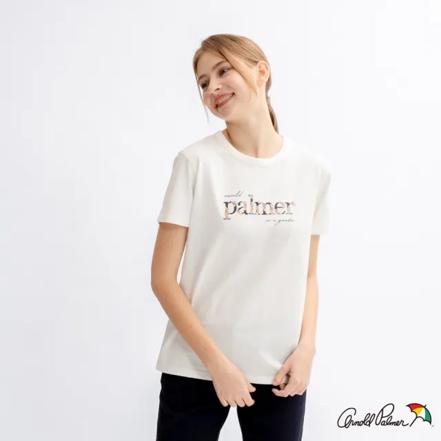 【Arnold Palmer 雨傘】中性款-經典logo短袖T-Shirt(多款任選)