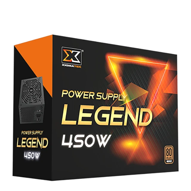 Xigmatek 富鈞 Legend 450W 80+銅牌(電源供應器)