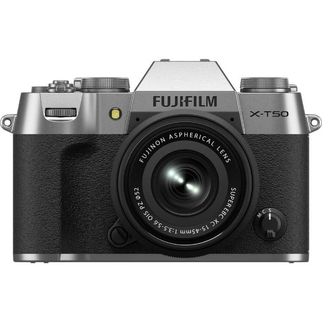 【FUJIFILM 富士】X-T50 單機身 + XC 15-45mm 鏡頭 --公司貨