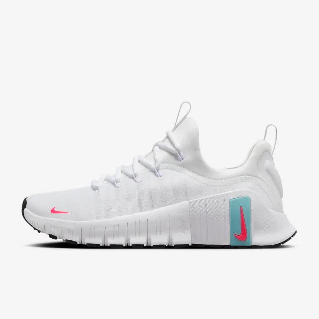 【NIKE 耐吉】運動鞋 慢跑鞋 訓練鞋 女鞋 W NIKE FREE METCON 6 Platinum Tint 白色 緩震(FJ7126102)