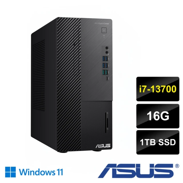 ASUS 華碩ASUS 華碩 i7 十六核電腦(H-S500ME/i7-13700/16G/1TSSD/W11)