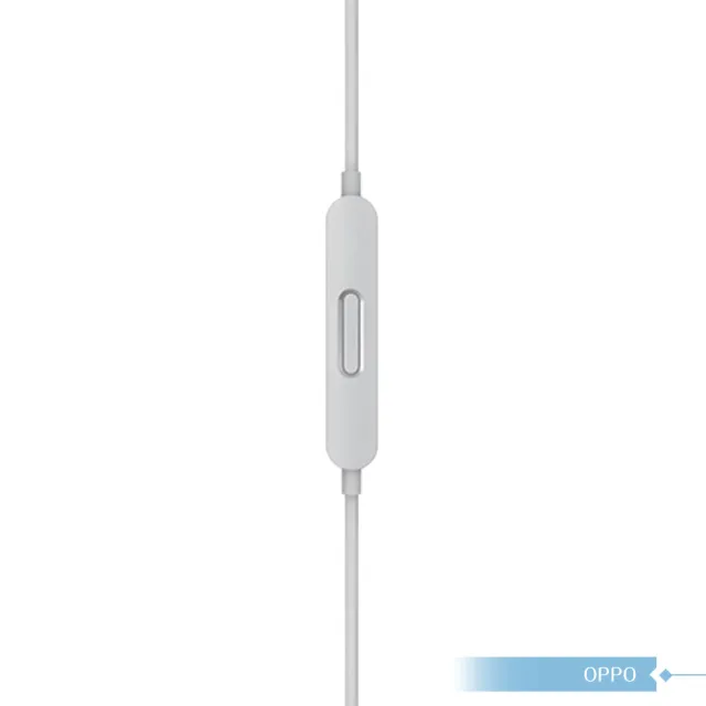 【OPPO】MH151 原廠盒裝 / O-Fresh 立體聲入耳式耳機 3.5mm(雅致灰)