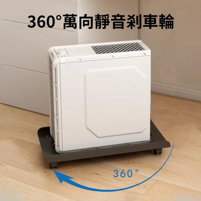 【OMG】可調節寬度 萬向輪電腦主機金屬支架 移動式電腦主機架(主機立架/主機托架/置物架/機箱架)