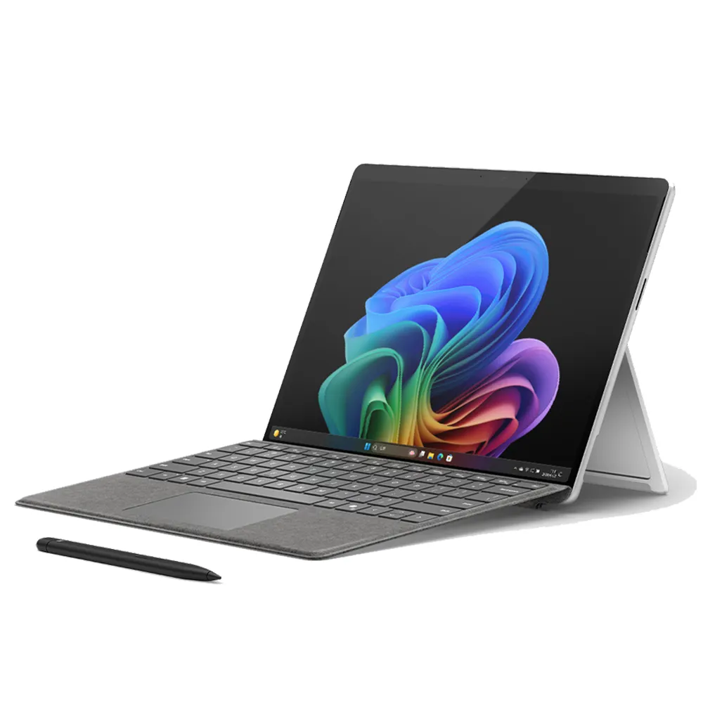 【Microsoft 微軟】鍵盤蓋+筆組★Surface Pro-第11版 13吋-白金(X Elite/16G/256G/W11)