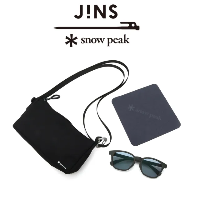 【JINS】x Snow Peak 聯名第3彈墨鏡-多款任選(URF-24S-234)