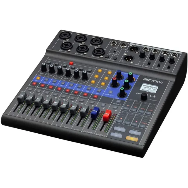 【ZOOM】Livetrak L-8(Podcast 混音器 錄音介面)