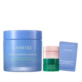 【LANEIGE 蘭芝】超能亮睡美人晚安面膜 70ml(一瓶萬用 NO.1面膜 官方直營)