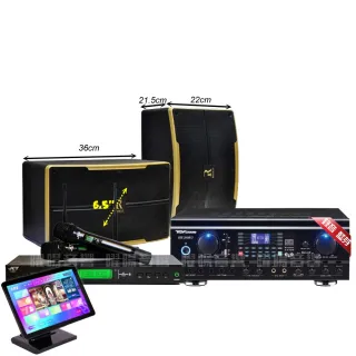 【金慧唱】金慧唱+TDF HK-260RU+ROCKIT OK-600+JCT J-9953(免費到府安裝)