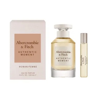 【Abercrombie & Fitch】真我時光女性淡香精100ml(贈隨機隨身瓶15ml.專櫃公司貨)