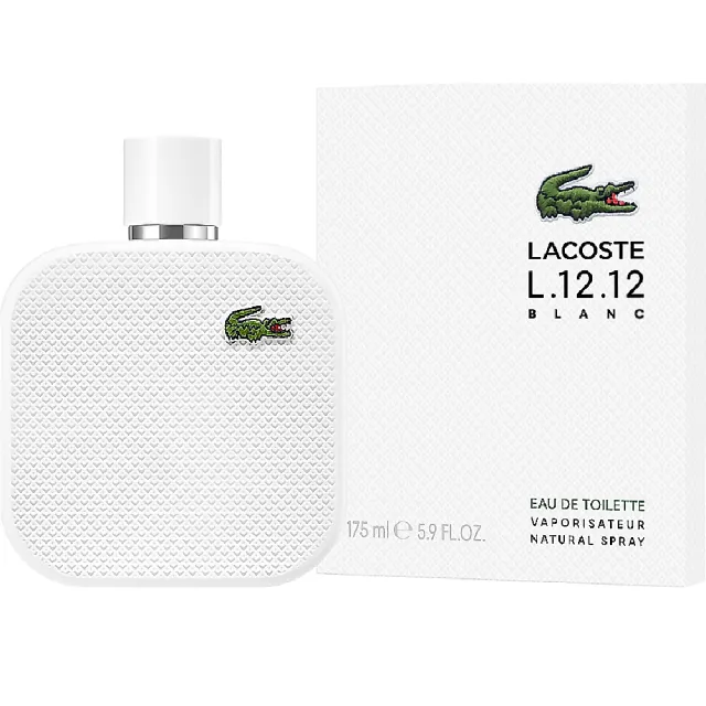 【LACOSTE】Lacoste Blanc 經典純白男性淡香水 175ml(專櫃公司貨)