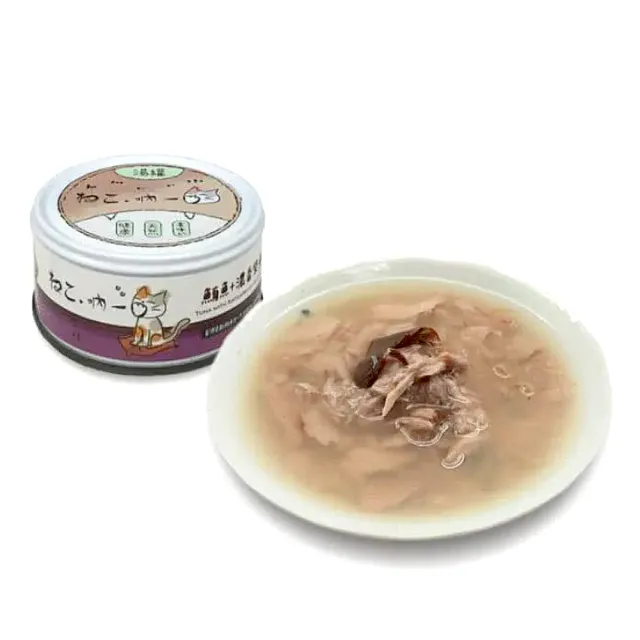 【Neko 吶一口】無穀天然貓咪湯罐 80g(主食/全齡貓/寵物罐頭/貓狗零食/貓咪飼料/點心食品)