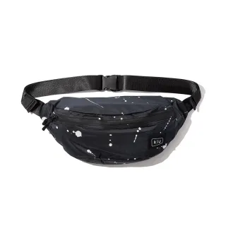 【KIU】日本 大容量胸腰包 防潮防潑水 男女適用(84135 潑墨)