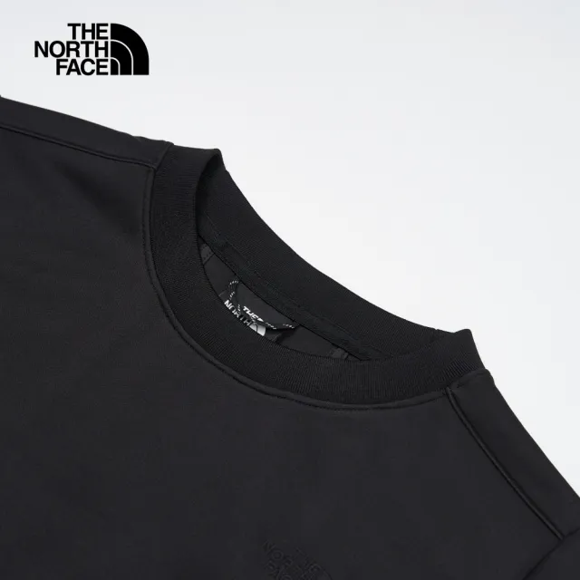 【The North Face】北面UE女款黑色吸濕排汗短袖T恤｜8AGQJK3