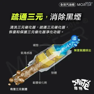 【MorTer】摩特 汽油精 除積碳 汽車 機車 清積碳汽油精(積碳清潔 除積碳 汽車油精 汽油添加劑)