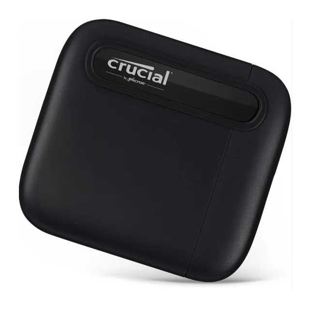 【Crucial 美光】搭 128GB 隨身碟 ★ X6 1TB Type-C USB 3.2 Gen 2 外接式ssd固態硬碟(CT1000X6SSD9)