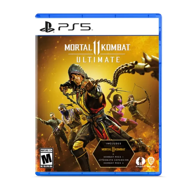 【SONY 索尼】PS5 真人快打 11 終極版 Mortal Kombat 11 Ultimate(國際版封面 支援中文)