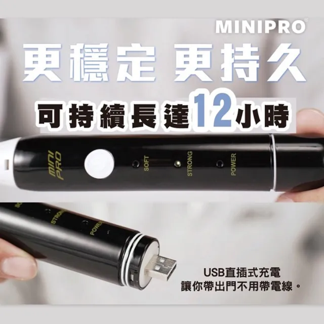 【MINIPRO】電動洗鞋機-洗鞋專家四件組(電動鞋刷/洗鞋慕斯/鞋撐/酷夏就愛DIY/擦鞋巾/毛刷)