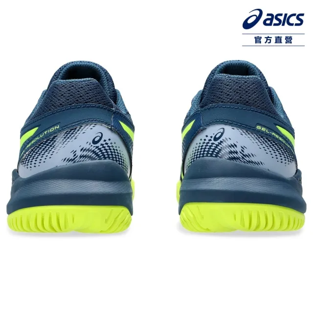 【asics 亞瑟士】GEL-RESOLUTION 9 GS 大童 網球鞋(1044A067-404)