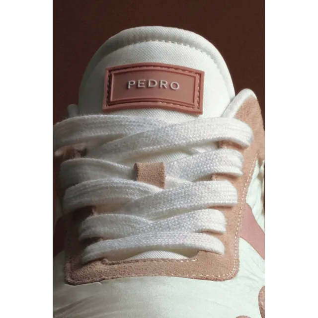 【PEDRO】女運動鞋-綠/淺粉色(小CK高端品牌)