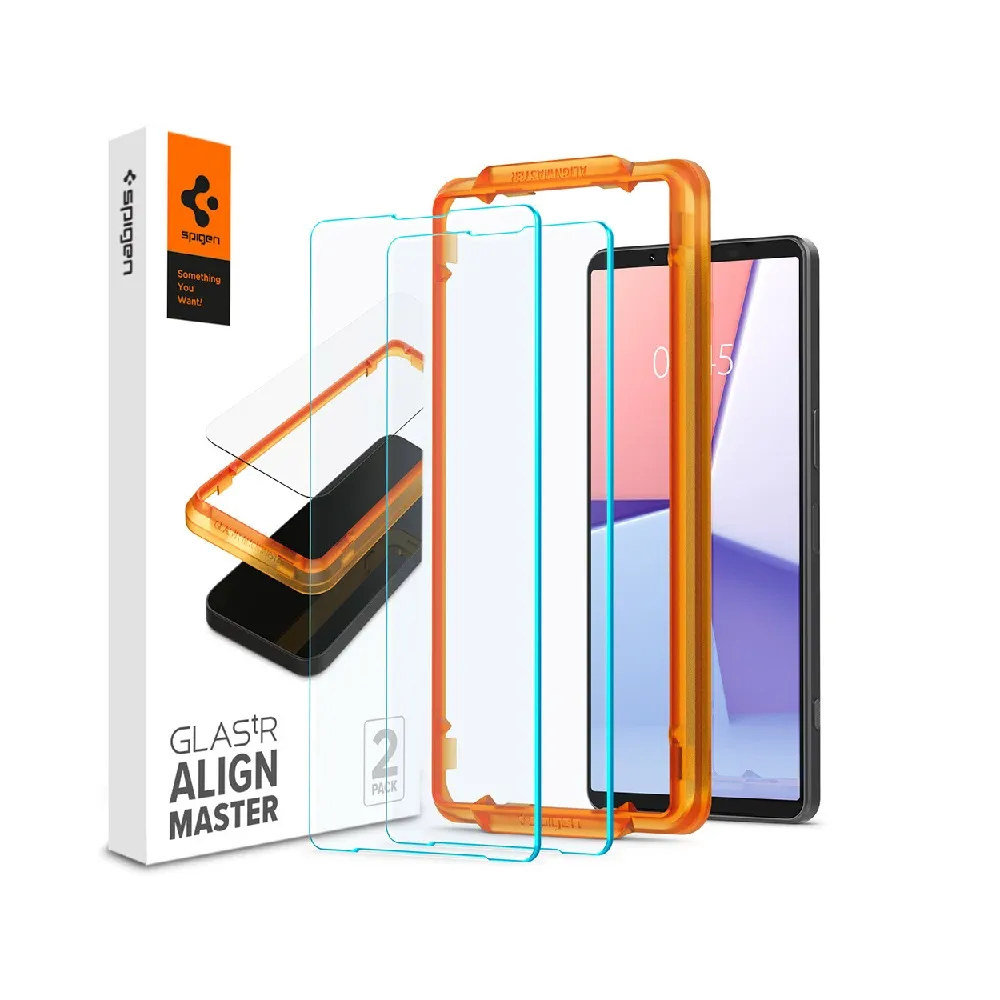 【Spigen】SGP Sony Xperia 1 VI Align Master-玻璃保護貼(透明_2入組)