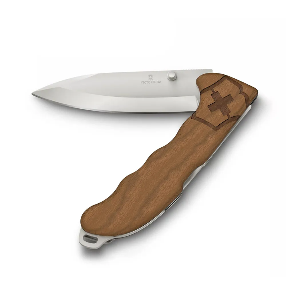 【VICTORINOX 瑞士維氏】EVOKE WOOD 136mm/4用/木頭(0.9415.D630)