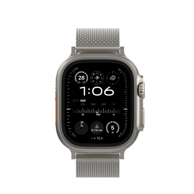 【UNIU】Mesh Pro 精鋼米蘭錶帶 for Apple watch ultra 49mm