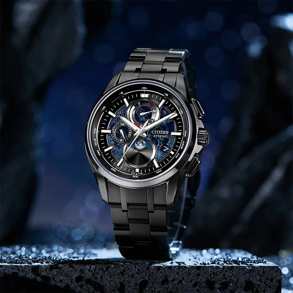 CITIZEN 星辰】HAKUTO-R 探月計畫鈦金屬光動能電波錶-41.5mm CITIZEN 星辰】HAKUTO-R 探月計畫鈦金屬光動能電波錶-41.5mm