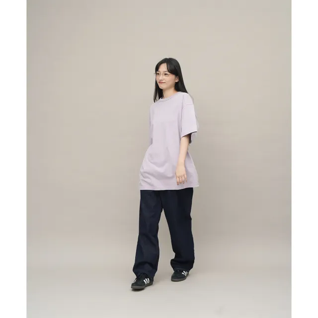 【plain-me】寬版刺繡水洗短TEE PLN0033-241(男款/女款 共6色 TEE 休閒上衣 短袖上衣)