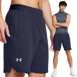 【UNDER ARMOUR】UA 男 Vanish Woven 8吋運動短褲_1370382-410(藍色)