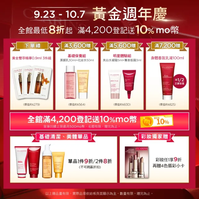 【CLARINS 克蘭詩】孕媽咪撫紋調理呵護組(撫紋霜+調和油)