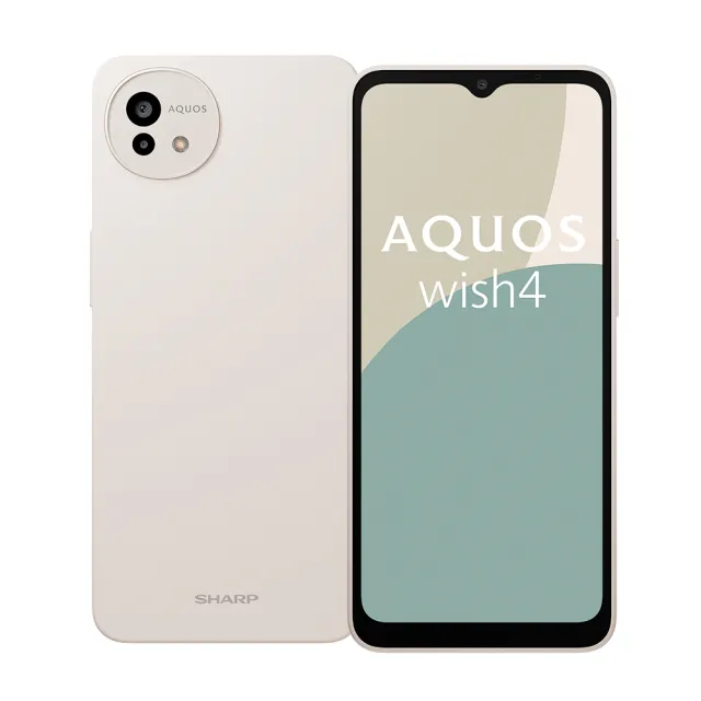 【SHARP 夏普】AQUOS wish4 6.6吋(6G/128G/天璣700/5010萬鏡頭畫素)