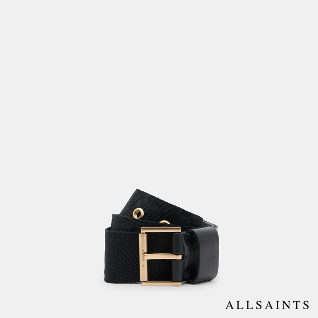 【ALLSAINTS】AS LOGO皮帶 W052XA(女款)