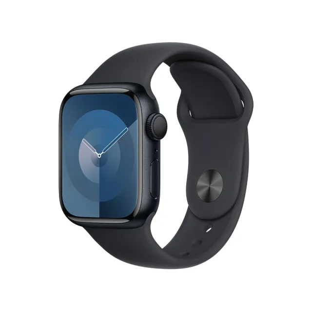 運動錶帶超值組【Apple】Apple Watch S9 GPS 41mm(鋁金屬錶殼搭配運動型錶帶)