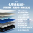 【Lunio】Gen4石墨烯單人3.5尺乳膠床墊(7層機能設計 全新升級 加倍好睡)